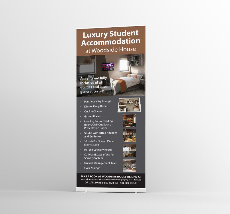 Roller Banner Printing Glasgow