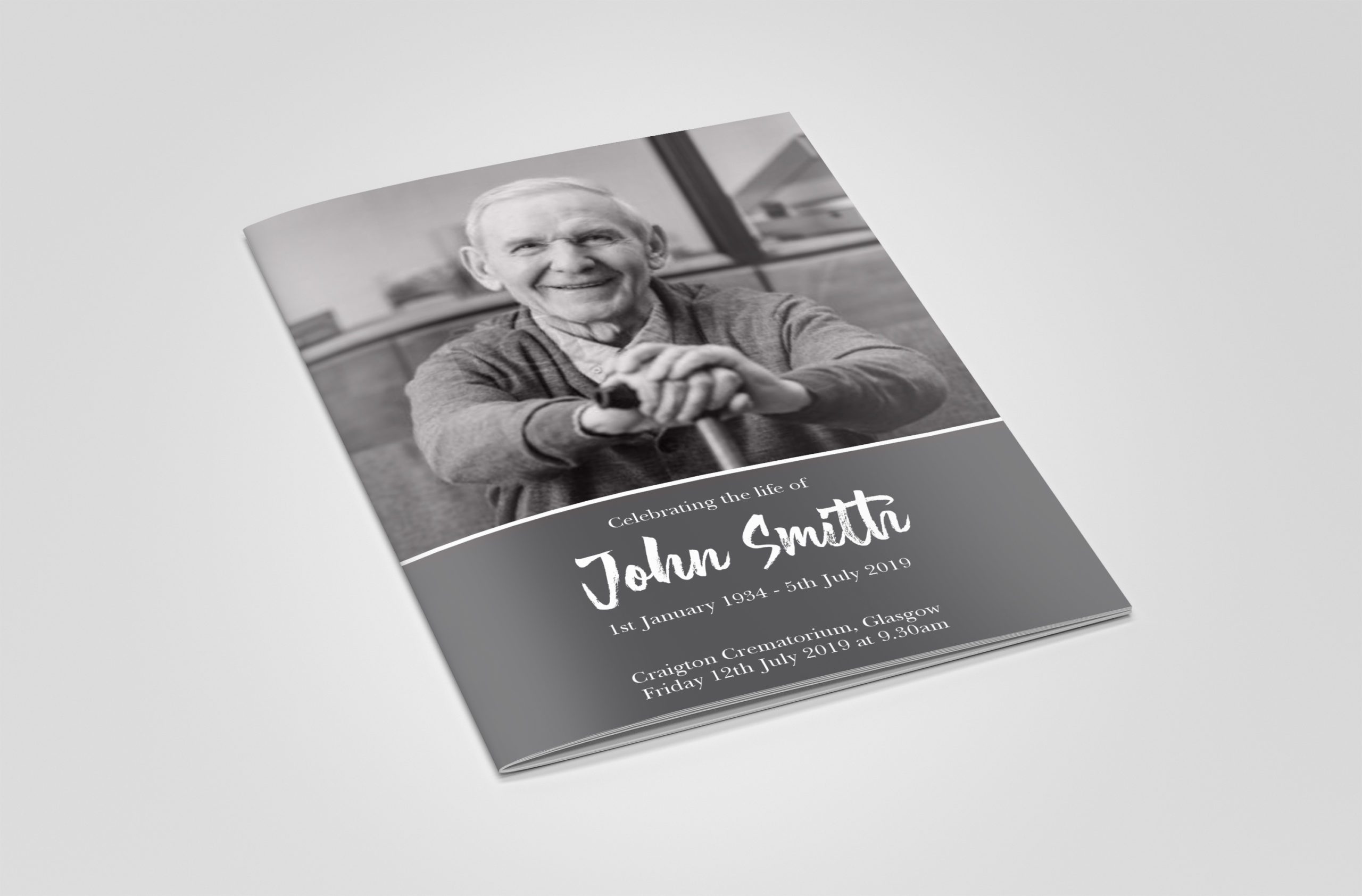 Funeral Cards Template 6
