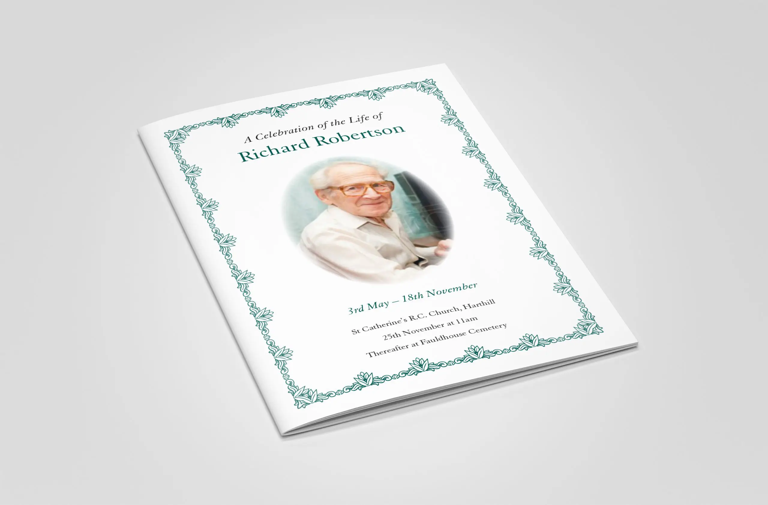 Funeral Orders of Service - Template
